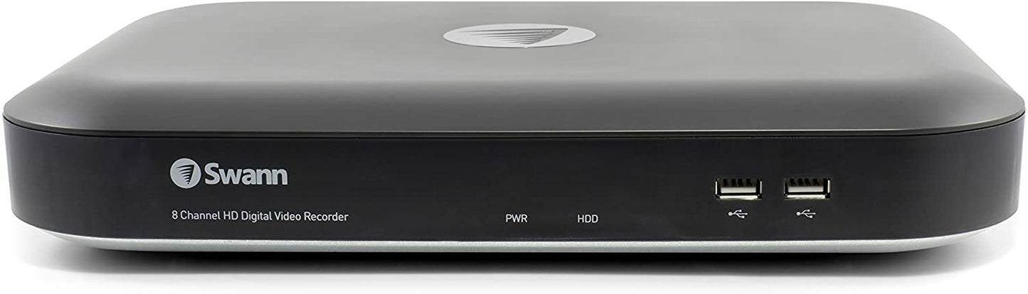 Swann CCTV Kit DVR8 5580 8 Channel Ultra HD 2TB HDD x4 Heat Sensing 3MP Cameras