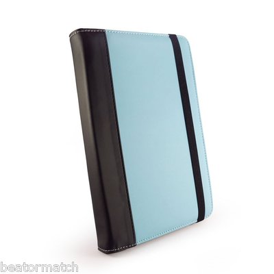 Tuff Luv Stand Smart Case Stasis Cover Apple iPad Mini Sleep Wake Faux Leather