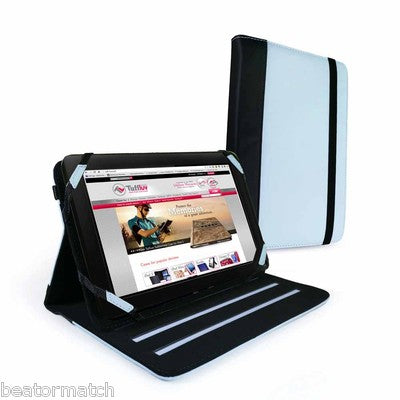 Flip Folio Book Folding Leather Stand Case For Amazon Kindle Fire HD Nook 9"