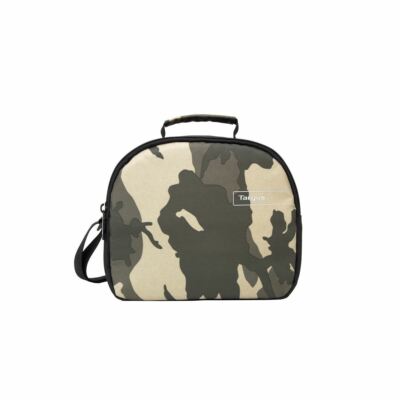 Kids School Pack Lunch Insulated Picnic Shoulder Strap Green