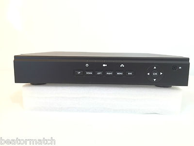 CCTV Security Camera System 720P POE 8 Channel NVR Kit 1TB 4x 1MP HD IP Cameras