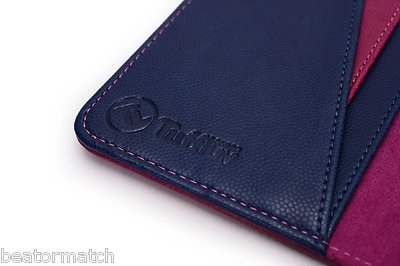 iPad Mini 1/2/3 Manhattan Faux Leather Sleep Wake Smart Case Kickstand Cover