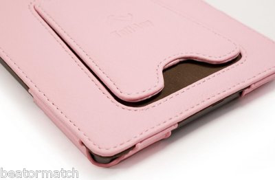 Tuff Luv Case Cover Kick Stand Amazon Kindle 4 6" E-Ink Screen Protector Kit New