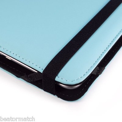 Tuff Luv Stand Smart Case Stasis Cover Apple iPad Mini Sleep Wake Faux Leather