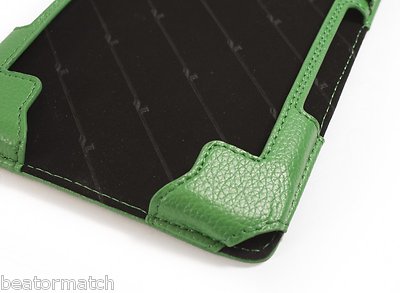 Tuff Luv Case Cover Kick Stand Amazon Kindle 4 6" E-Ink Screen Protector Kit New