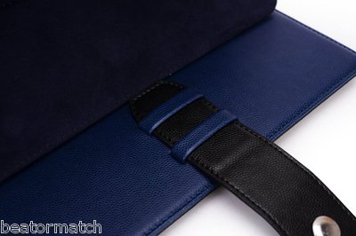 iPad Mini 1/2/3 Manhattan Faux Leather Sleep Wake Smart Case Kickstand Cover