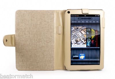 10 x JOB LOT Tuff-Luv Natural Hemp Fabric Case Cover Amazon Kindle Fire Tablet