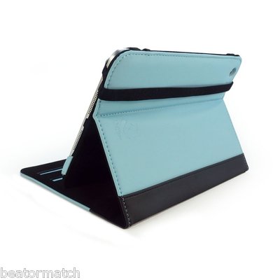 Tuff Luv Stand Smart Case Stasis Cover Apple iPad Mini Sleep Wake Faux Leather