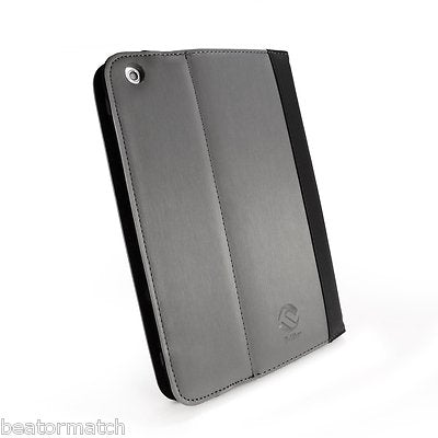 Tuff Luv Stand Smart Case Stasis Cover Apple iPad Mini Sleep Wake Faux Leather