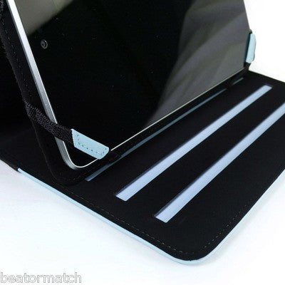 Flip Folio Book Folding Leather Stand Case For Amazon Kindle Fire HD Nook 9"