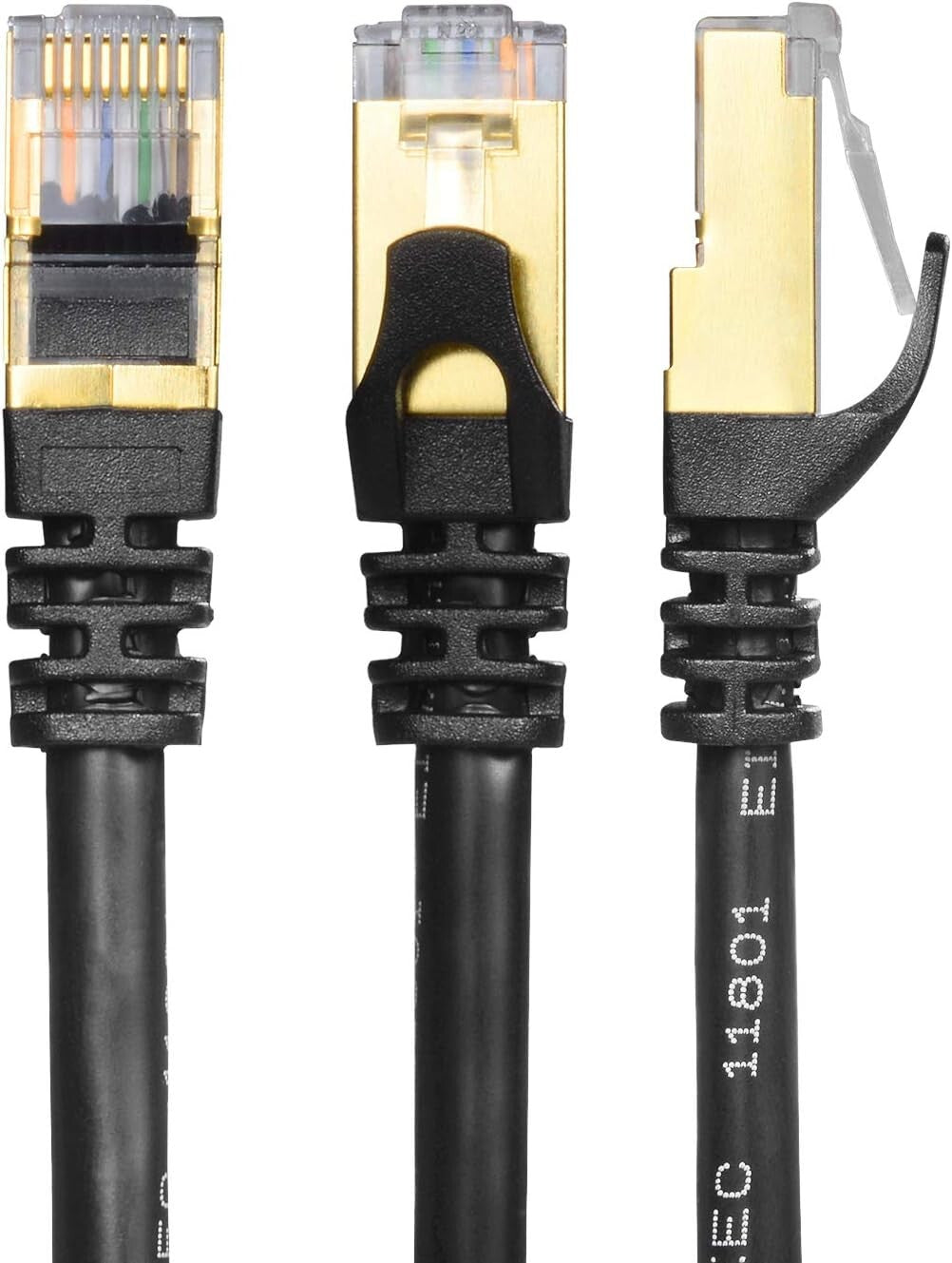 Ethernet Cable RJ45 Cat7 Network Cable Gold 1.5 Meters