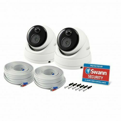 Swann CCTV Kit DVR8 4780 8 Channel 1TB Super HD DVR 3MP Thermal Sensing Cameras