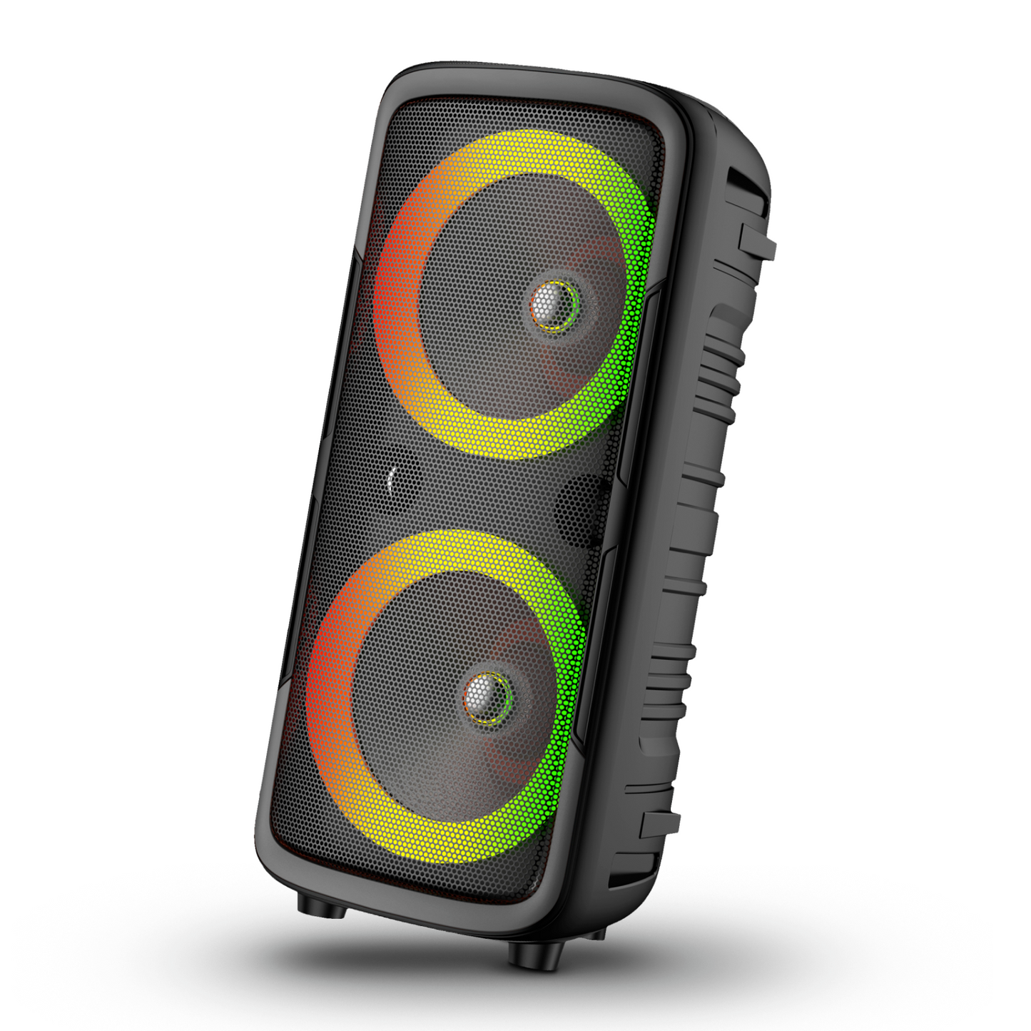 H501B - Walk Audio Party Speaker with LED Lights Bluetooth USB Wireless