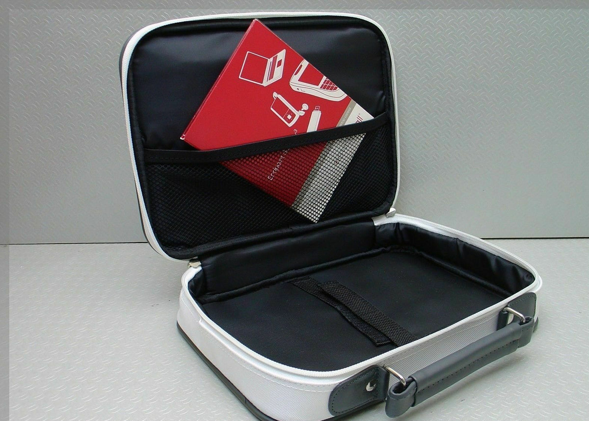 Dicota Base XX Mini Netbook Tablet Carry Case With Handle Laptop Bag 11.6" White