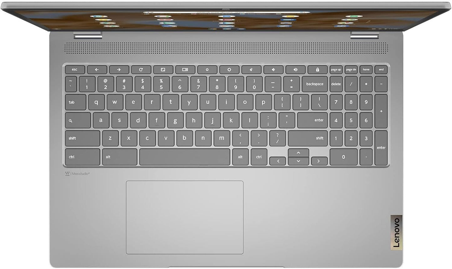Lenovo IdeaPad Flex 3 Chromebook | 15 inch Full HD Laptop | Intel Pentium Sil...