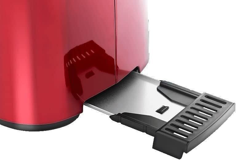 Morphy Richards Equip Red 2 Slice Toaster - Defrost And Reheat Settings - 2 Slot
