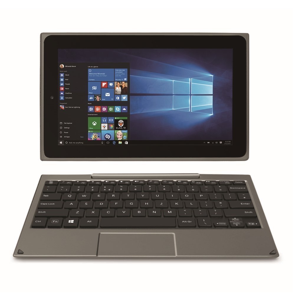 Venturer Elite2 11.6" HD Quad Core Laptop Tablet PC 2GB RAM 32GB Windows 10 HDMI