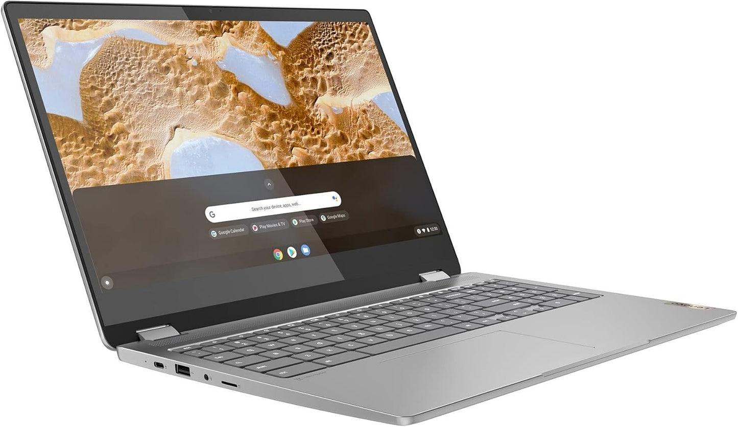 Lenovo IdeaPad Flex 3 Chromebook | 15 inch Full HD Laptop | Intel Pentium Sil...