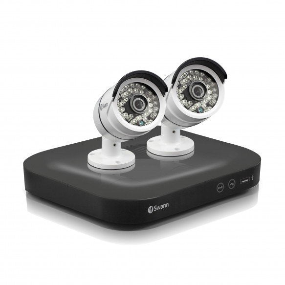 Swann DVR CCTV Kit DVR4 4750 4 Channel HD 1080p 1TB HDD 3MP PRO-T858 Cameras