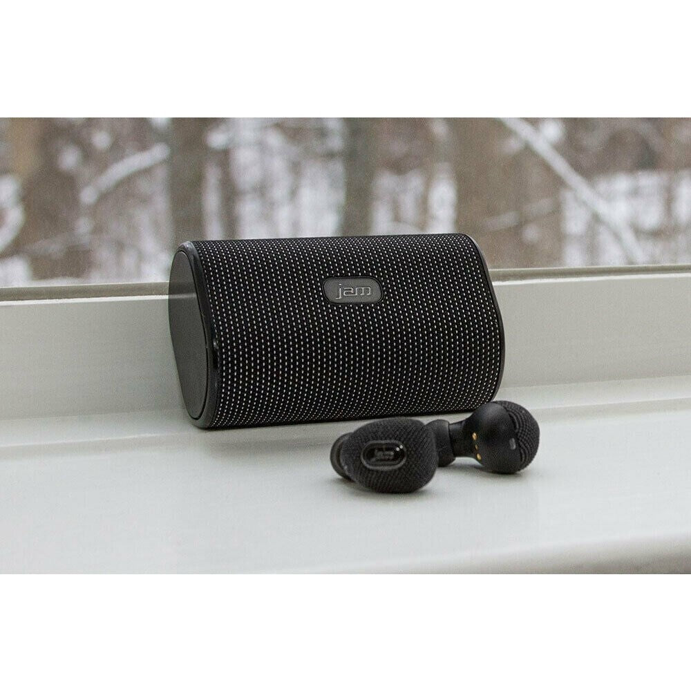 Jam Wireless Sport Headphones Bluetooth Headset Earbuds Sweatproof With Mic 30Hr