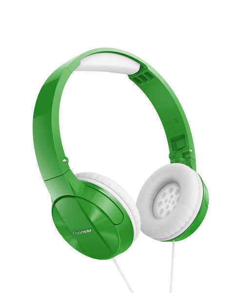 Pioneer Wired Lightweight Stereo Headphones Foldable Padded Adjustable Headband