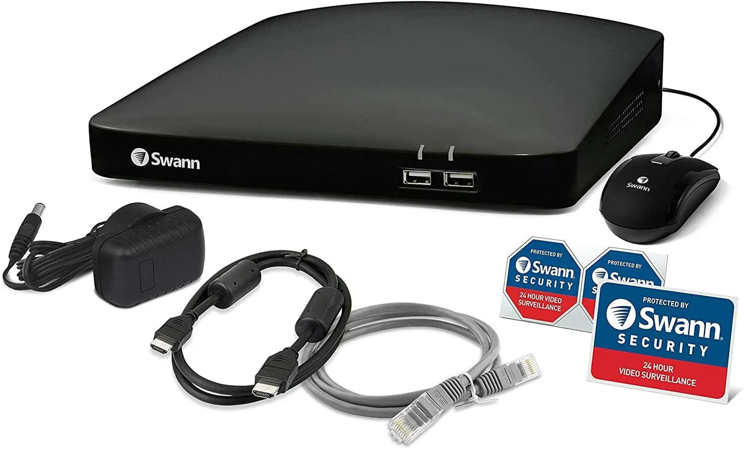 Swann DVR 8-5680 8 Channel 1TB Enforcer 4k Digital Video Recorder CCTV Security