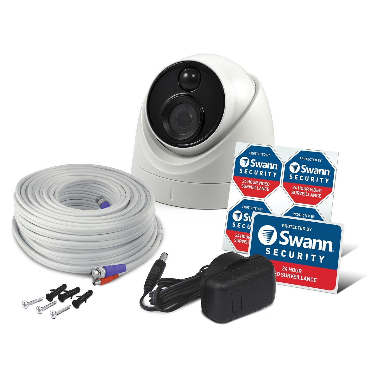Swann CCTV Dome Secuity Camera with Thermal Sensing PRO-4KDOME 4K Ultra HD 8MP