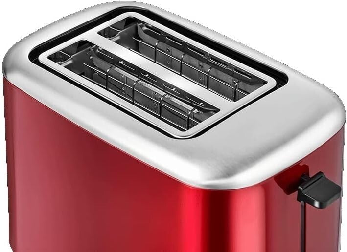 Morphy Richards Equip Red 2 Slice Toaster - Defrost And Reheat Settings - 2 Slot