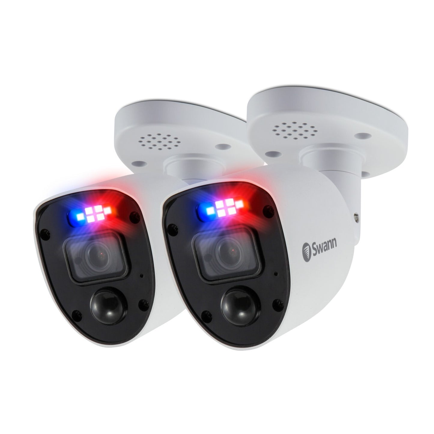 Swann DVR 5680 4 8 Channel Siren UHD Enforcer Warning Light Camera CCTV Kit