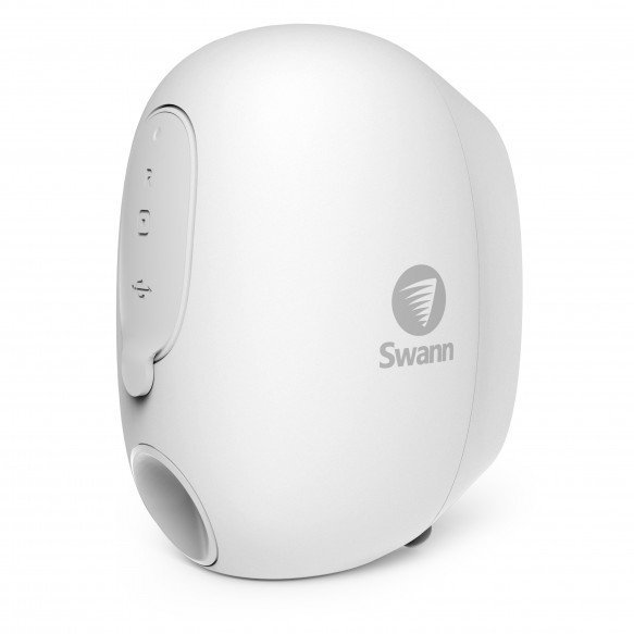 Swann Smart Wireless CCTV Camera 1080p HD Audio PIR Heat Motion Sensor 2 Pack