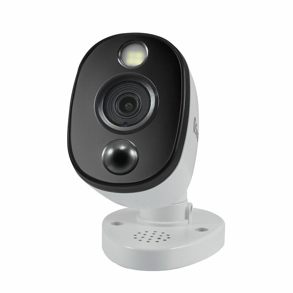 Swann 4K WL CCTV Camera Security Bullet Surveillance Cam IR Flashing Light 2160p