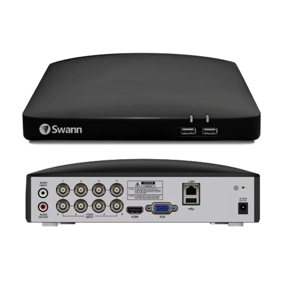 Swann CCTV DVR Security Video Recorder 2TB HDD 1080p Hdmi 8 4680 Channel