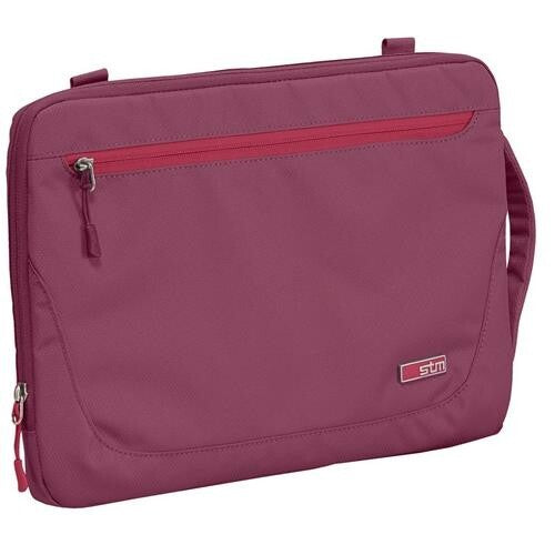 STM Laptop Bag Sleeve Case Cover With Shoulder Strap For MacBook/iPad/Dell - Red