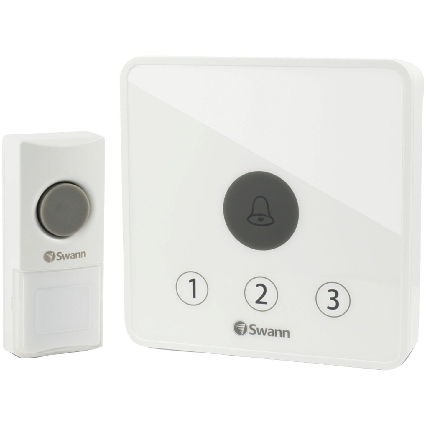 Swann Wireless Door Bell Digital Cordless Battery Portable 36 Chimes 60M Range