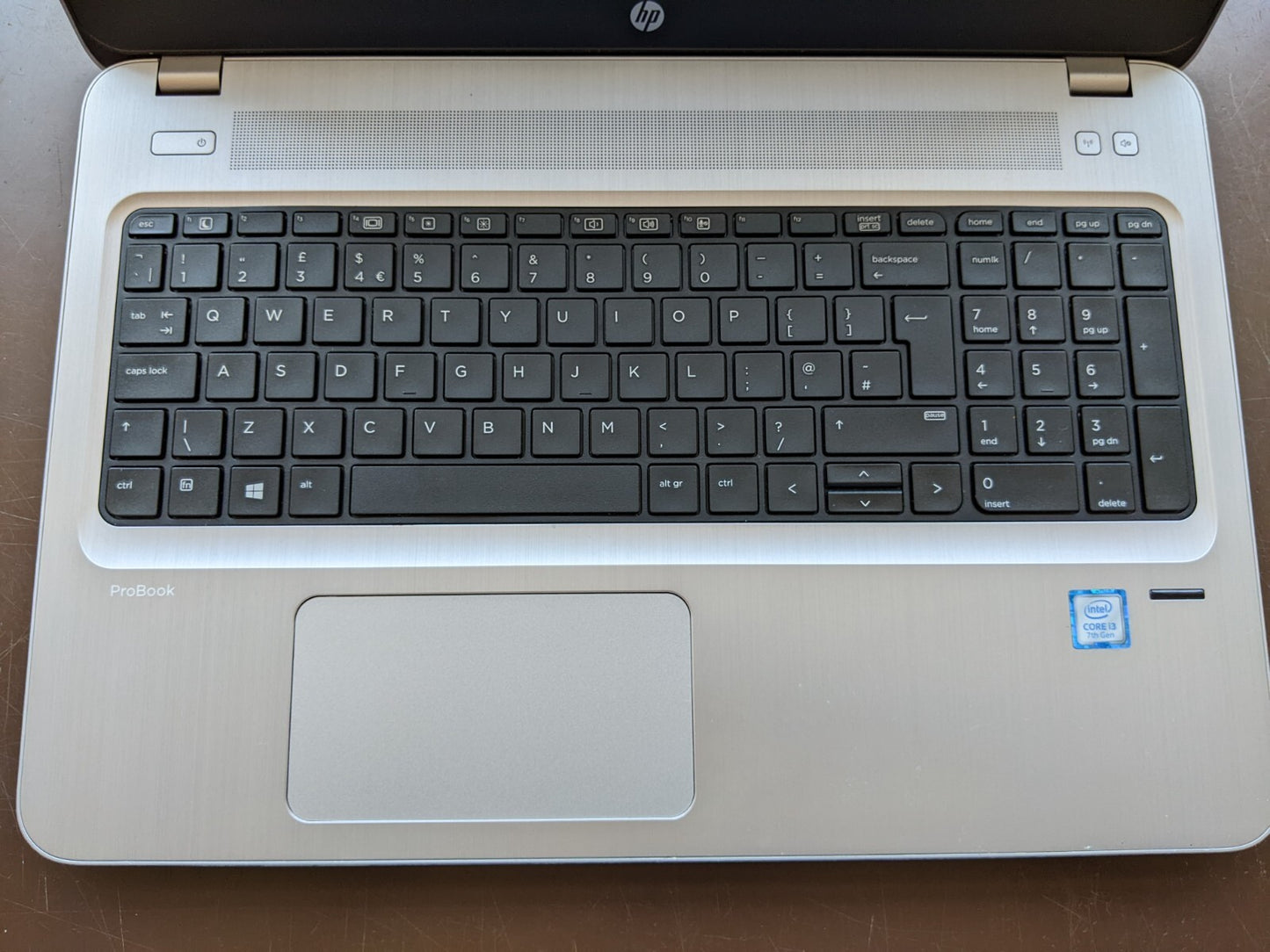 HP ProBook 450 G4 Core i3-7100U 4GB Ram 500GB *FAULTY TOUCHPAD READ DESCRIPTION*