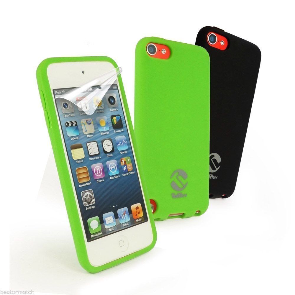 Tuf Luv For iPod Touch 5th Gen Case Silicone Ultra Slim Gel Cover 5th Generation