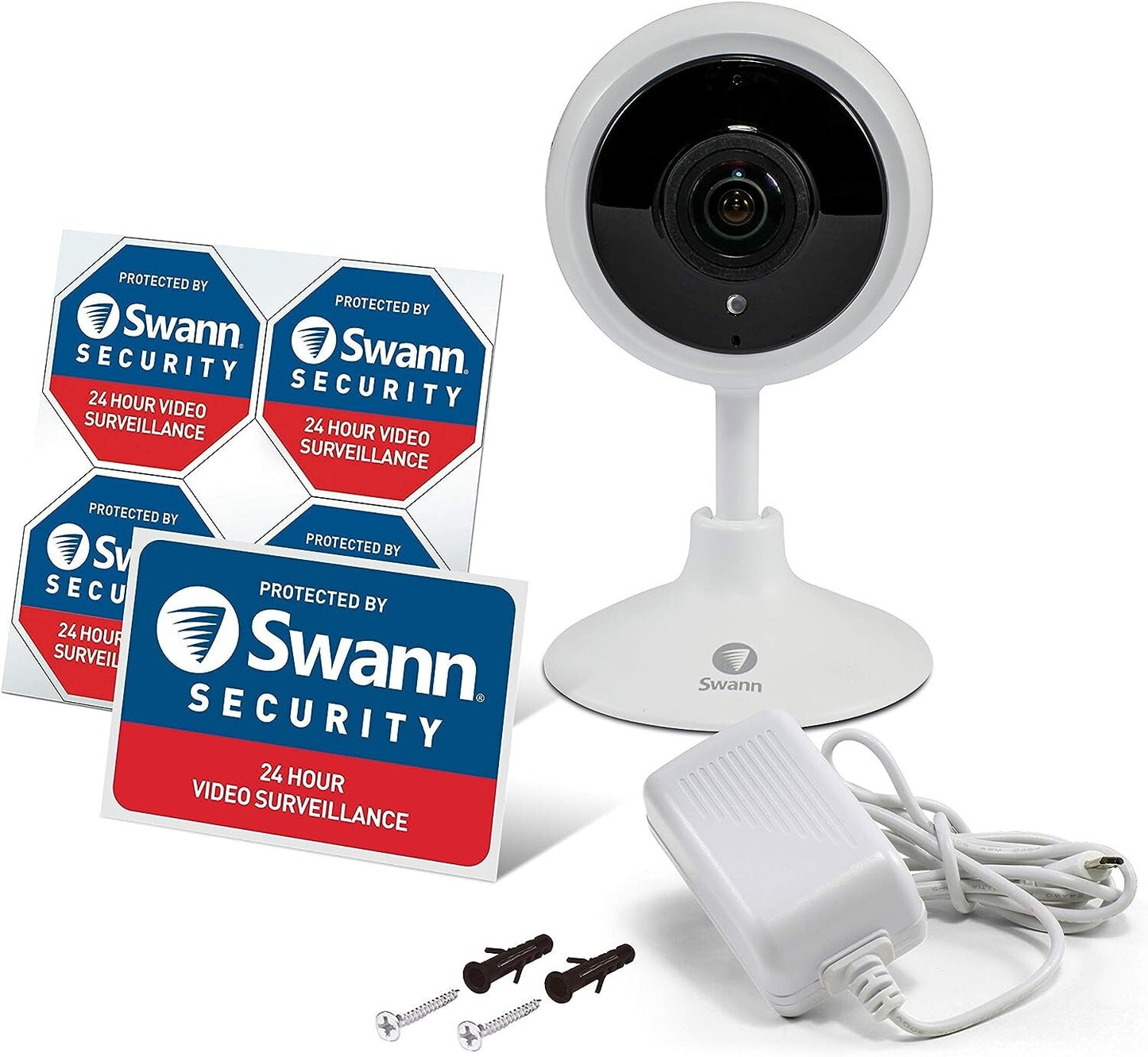Swann Auto Tracking Full HD 1080p WiFi Surveillance Security Camera SD Card Slot