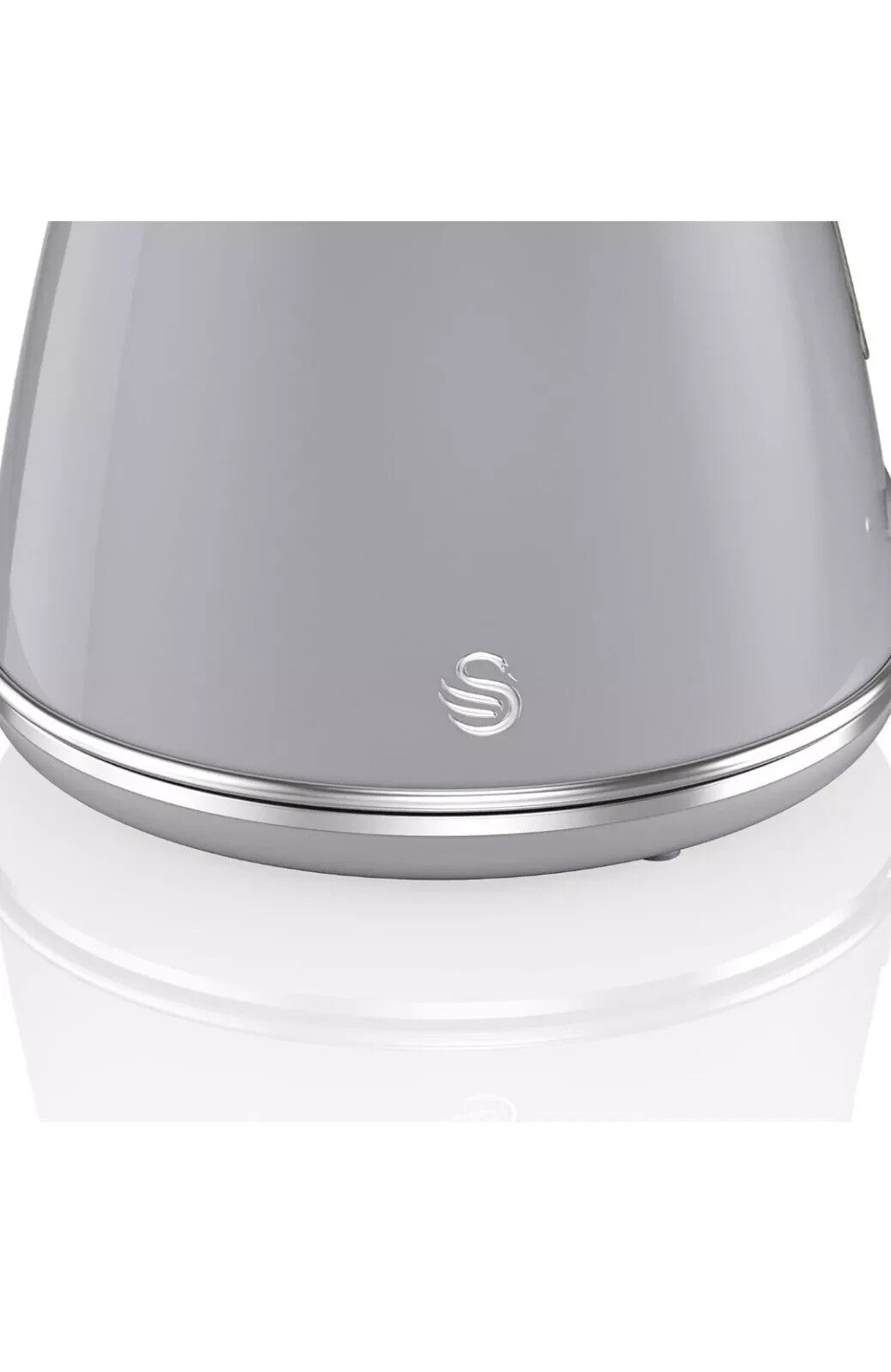 Swan Retro Jug Kettle, Fast Boil, Easy Pour, 360 Degree Base, 1.5L, 3KW, Grey