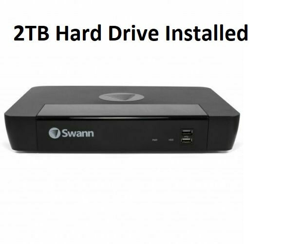 Swann NVR CCTV Recorder Digital IP NVR8 8580 8 Channel Network Video 4K Ultra HD