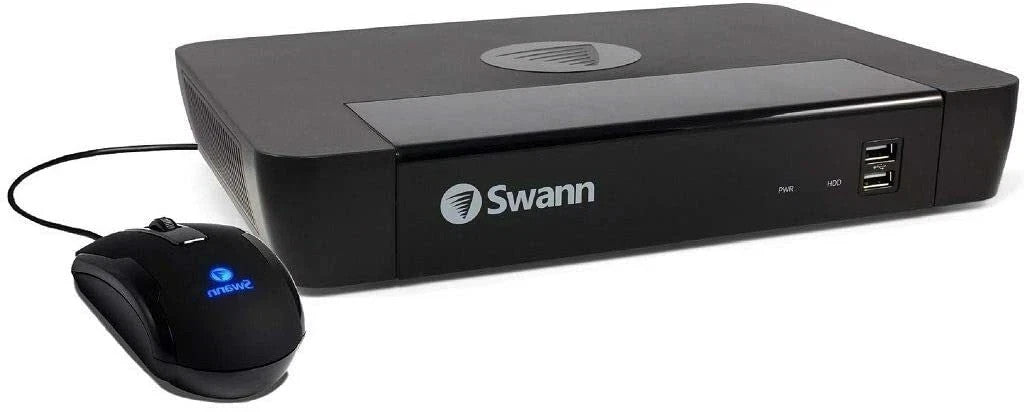 Swann Digital IP NVR 8580 8 Channel Network Video CCTV Recorder 4K Ultra HD 1TB