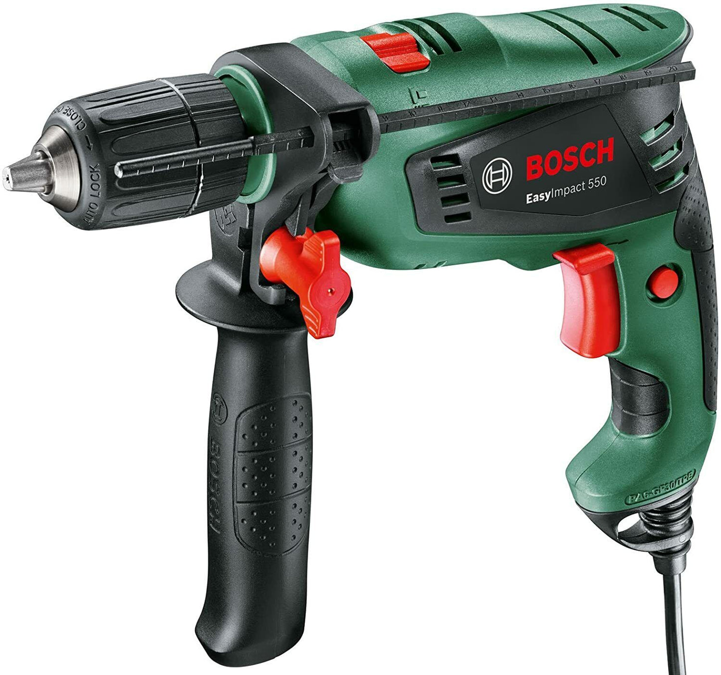 Bosch Green DIY 550 Mains Electric Hammer Drill 230v Heavy Duty New