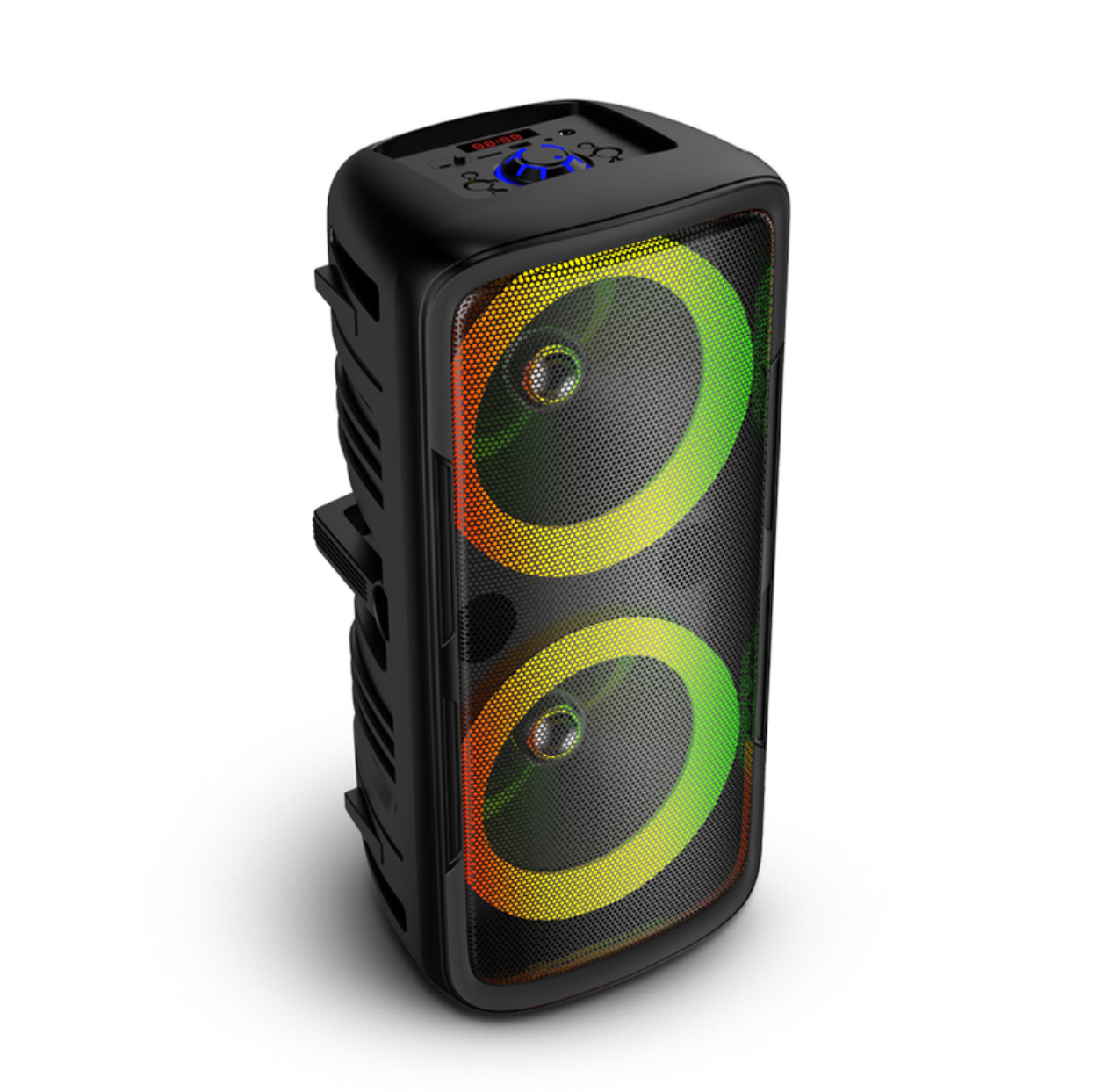 H501B - Walk Audio Party Speaker with LED Lights Bluetooth USB Wireless
