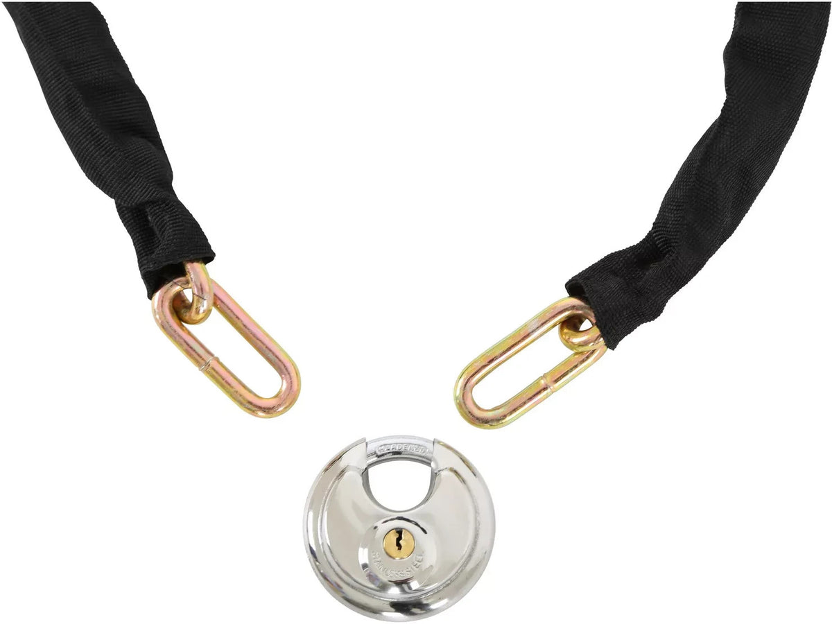 MagnumPlus Rogue Bike Chain (1.1m x 8mm) Rotary Lock For Bikes, Scooters, Cycles
