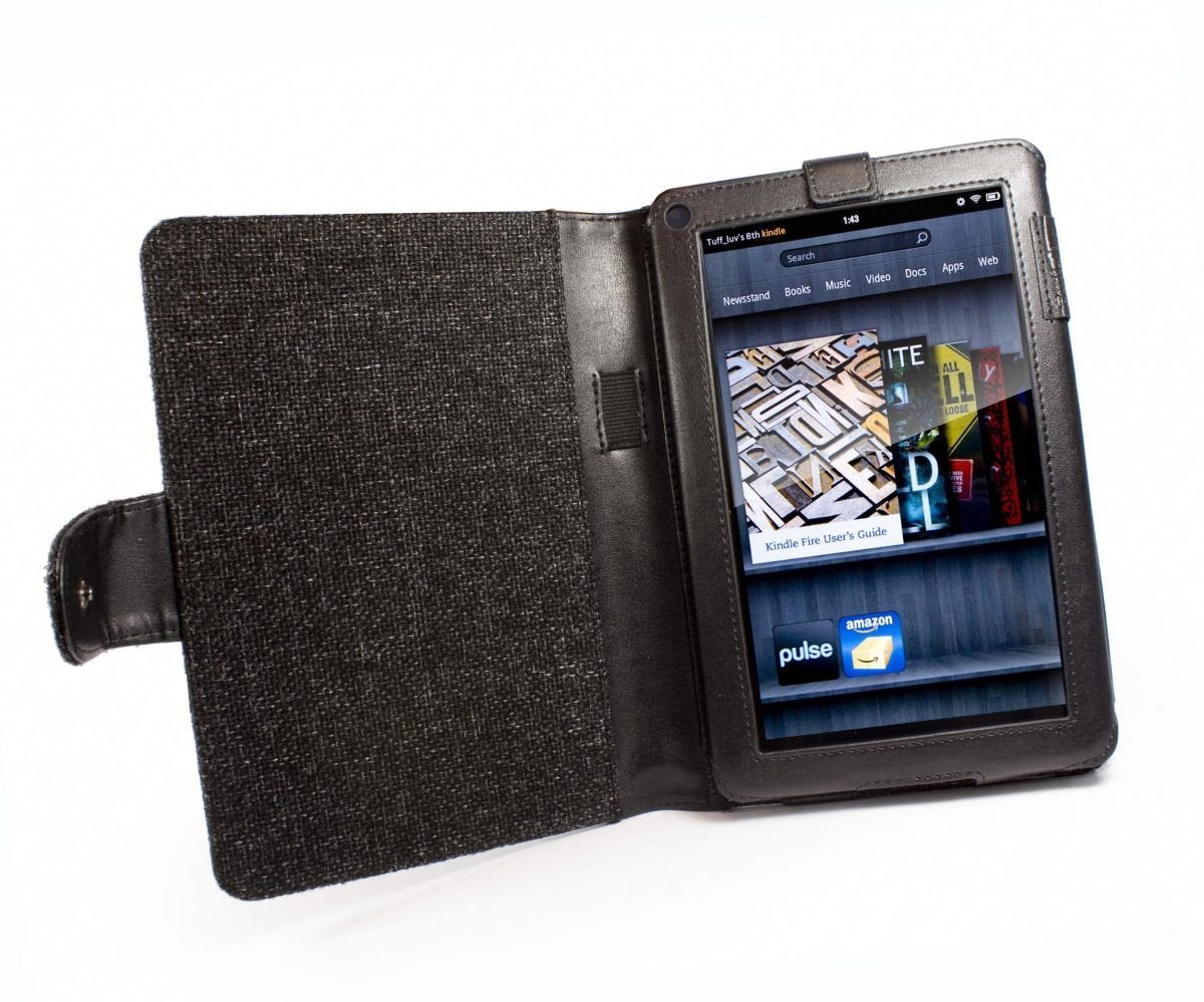Amazon Kindle Fire 7" Tablet Premium Natural Hemp Safe Slim Stand Case Cover