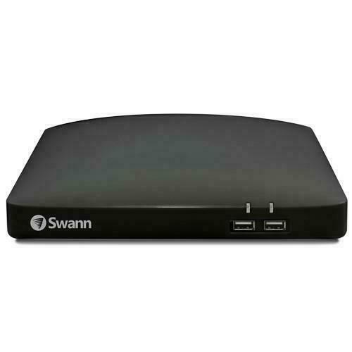 Swann DVR CCTV Kit 5680 8 Channel 4K UHD 2TB HDD Enforcer Warning Light 4 Camera