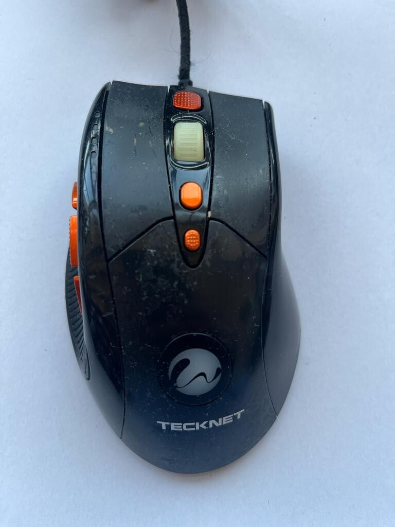 JOBLOT X4 Mixed USB Optical Wheel Mouse Used Microsoft Dell Tecknet & New Jedel