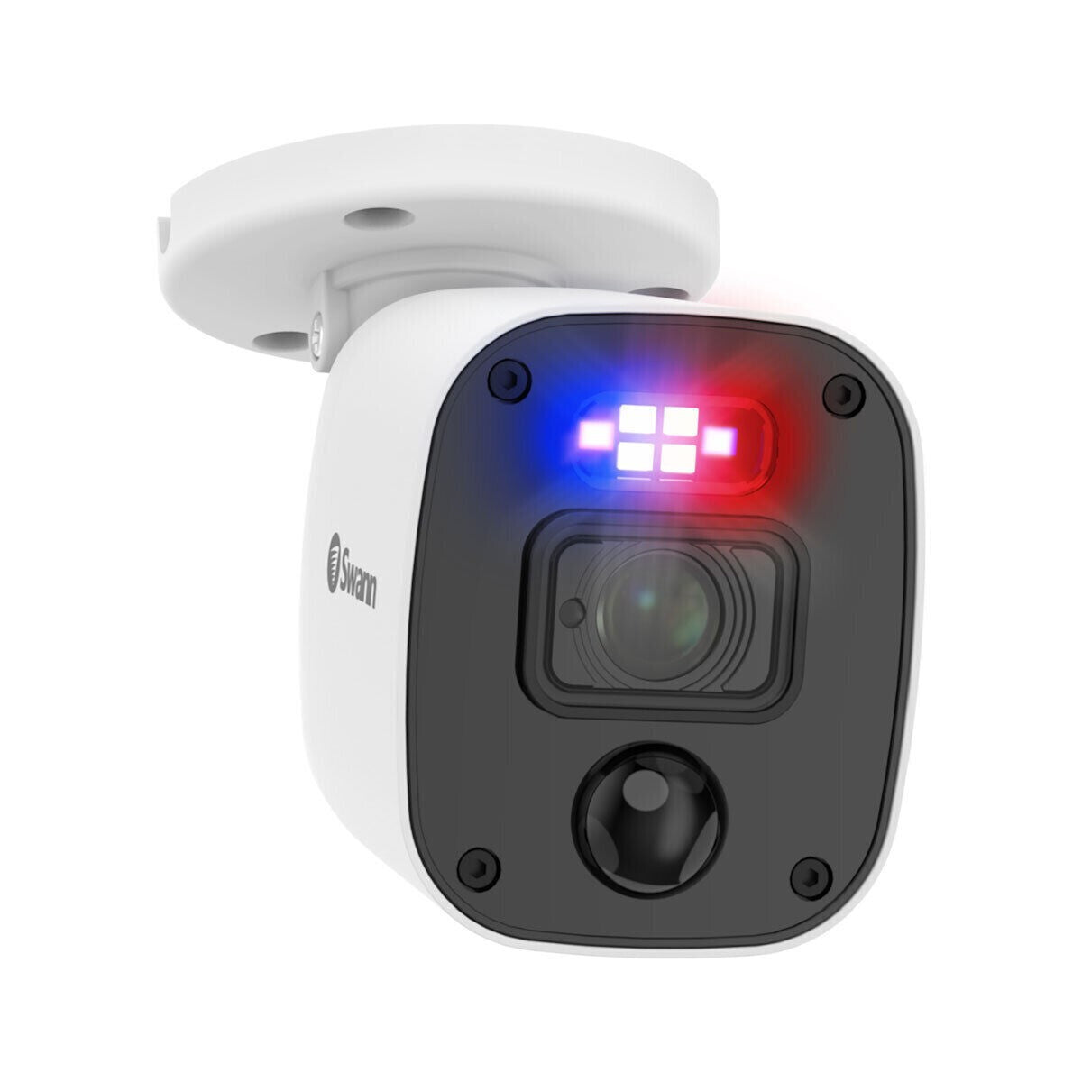 Swann PRO-1080MQB 1080p Enforcer Bullet CCTV Camera Flash Light Siren