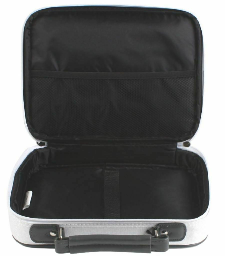 Dicota Base XX Mini Netbook Tablet Carry Case With Handle Laptop Bag 11.6" White