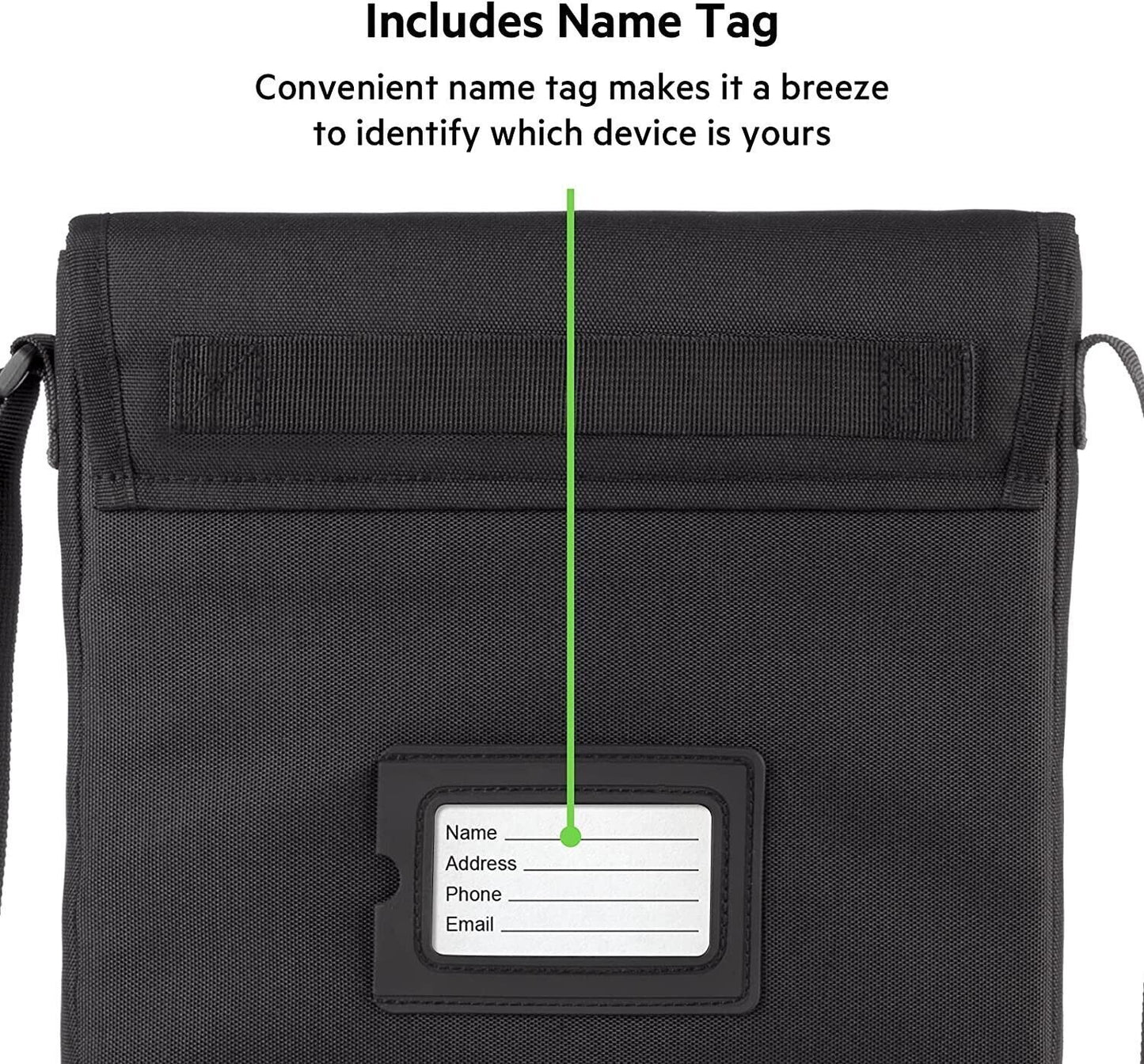 Laptop Bag Shoulder Strap Carrying NoteBook Tablet Sleeve Case Cover up to 15"