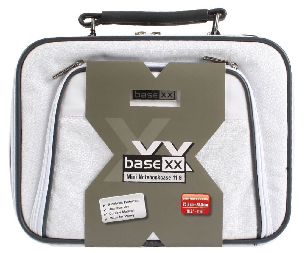 Dicota Base XX 11.6" Laptop Bag Netbook Tablet Carry Case + Mini USB Mouse White